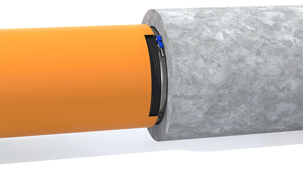 Icon Mechanical with concrete and plastic pipes